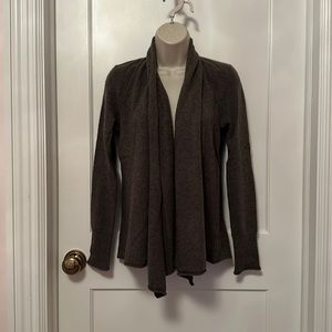 AQUA CASHMERE SWEATER CARDIGAN